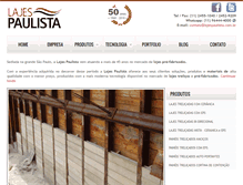 Tablet Screenshot of lajespaulista.com.br